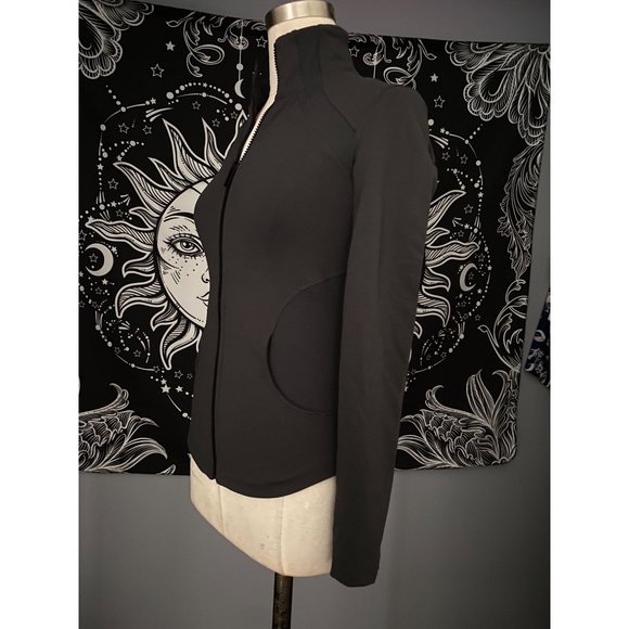 PH8 workout fitted full zip jacket front pockets XS - Picture 4 of 6